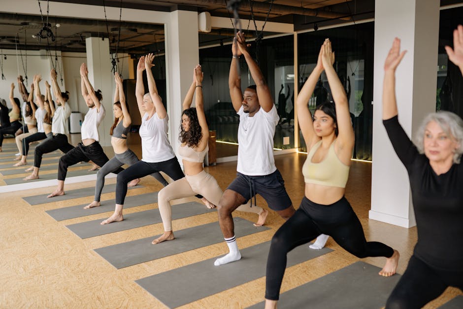 Pilates studio interior